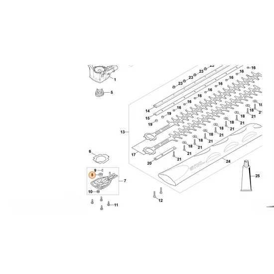 STIHL  Łożysko 9503 003 9351